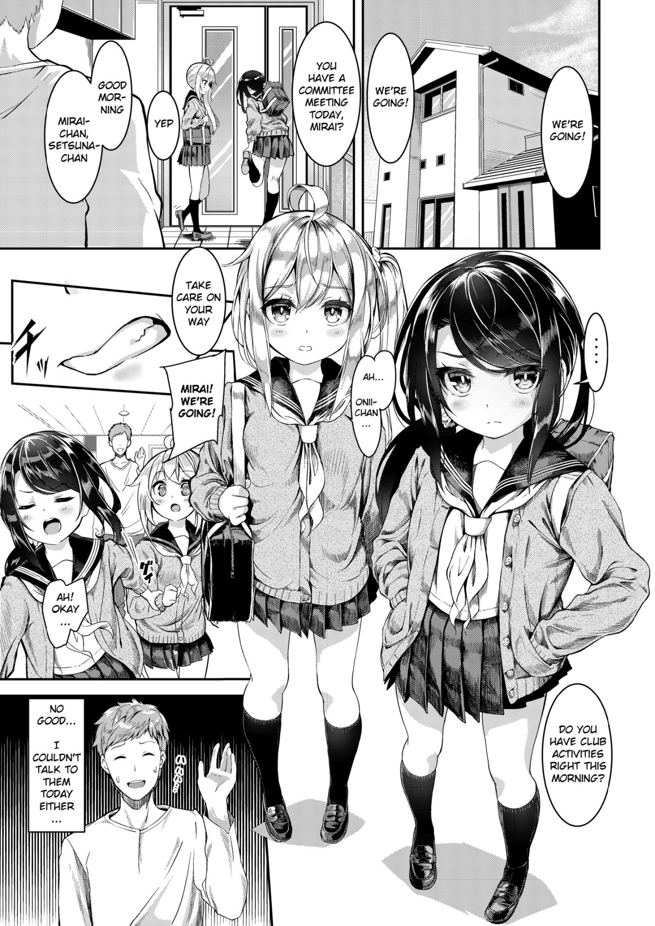 hentai manga Sister Breeding - Punishment Sex Edition with Step-sister Tsukimiya Setsuna